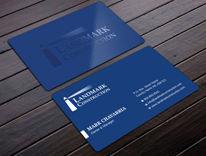 Diseño de Tarjeta de Presentación por Uttom 2 para Landmark Construction | Diseño: #33043040
