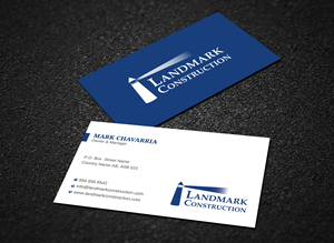 Diseño de Tarjeta de Presentación por Uttom 2 para Landmark Construction | Diseño: #33043225