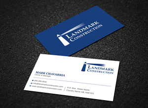 Diseño de Tarjeta de Presentación por Uttom 2 para Landmark Construction | Diseño: #33043226