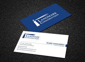Diseño de Tarjeta de Presentación por Uttom 2 para Landmark Construction | Diseño: #33043227
