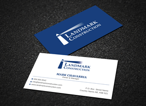 Diseño de Tarjeta de Presentación por Uttom 2 para Landmark Construction | Diseño: #33043229