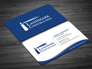 Diseño de Tarjeta de Presentación por Uttom 2 para Landmark Construction | Diseño: #33046346