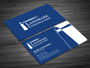 Diseño de Tarjeta de Presentación por Uttom 2 para Landmark Construction | Diseño: #33046347