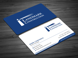 Diseño de Tarjeta de Presentación por Uttom 2 para Landmark Construction | Diseño: #33046348
