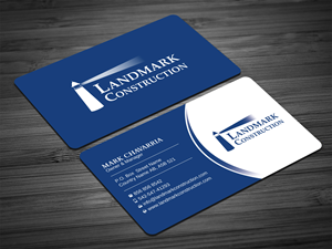 Diseño de Tarjeta de Presentación por Uttom 2 para Landmark Construction | Diseño: #33046349