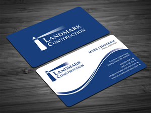 Diseño de Tarjeta de Presentación por Uttom 2 para Landmark Construction | Diseño: #33046363