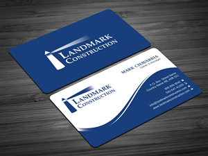Diseño de Tarjeta de Presentación por Uttom 2 para Landmark Construction | Diseño: #33046368