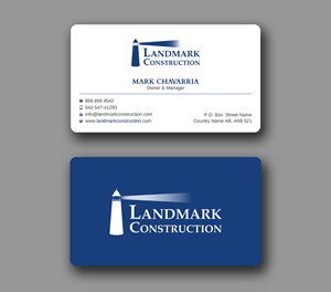 Diseño de Tarjeta de Presentación por Uttom 2 para Landmark Construction | Diseño: #33056838