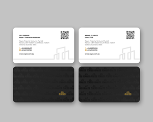 Design de Carte de Visite par Andrés Sebastián pour Rayes Pty Ltd | Design : #33062299