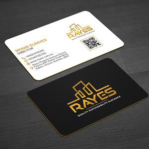 Diseño de Tarjeta de Presentación por WellDesign para Rayes Pty Ltd | Diseño: #33058370