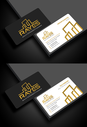 Design de Carte de Visite par Sun Moon Graphic Designer pour Rayes Pty Ltd | Design : #33041649