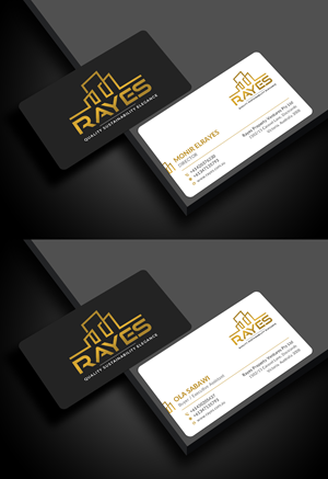 Design de Carte de Visite par Sun Moon Graphic Designer pour Rayes Pty Ltd | Design : #33041650