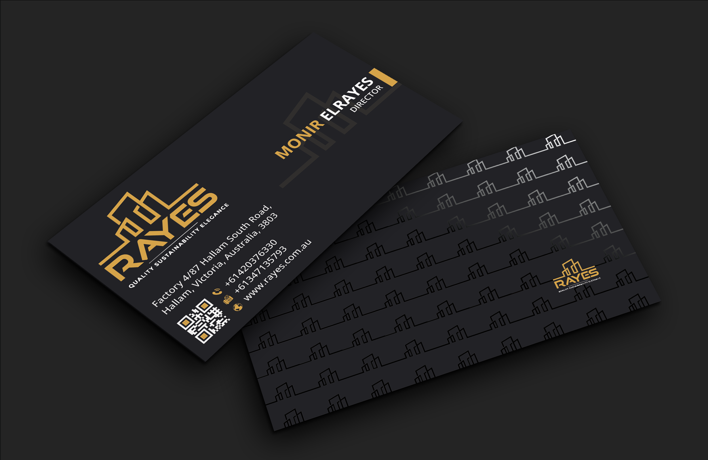 Business Card Design by DesignerShahadat for Rayes Pty Ltd | Design #33045283