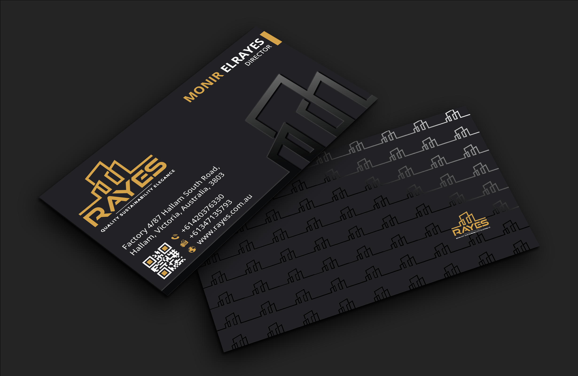 Business Card Design by DesignerShahadat for Rayes Pty Ltd | Design #33045289