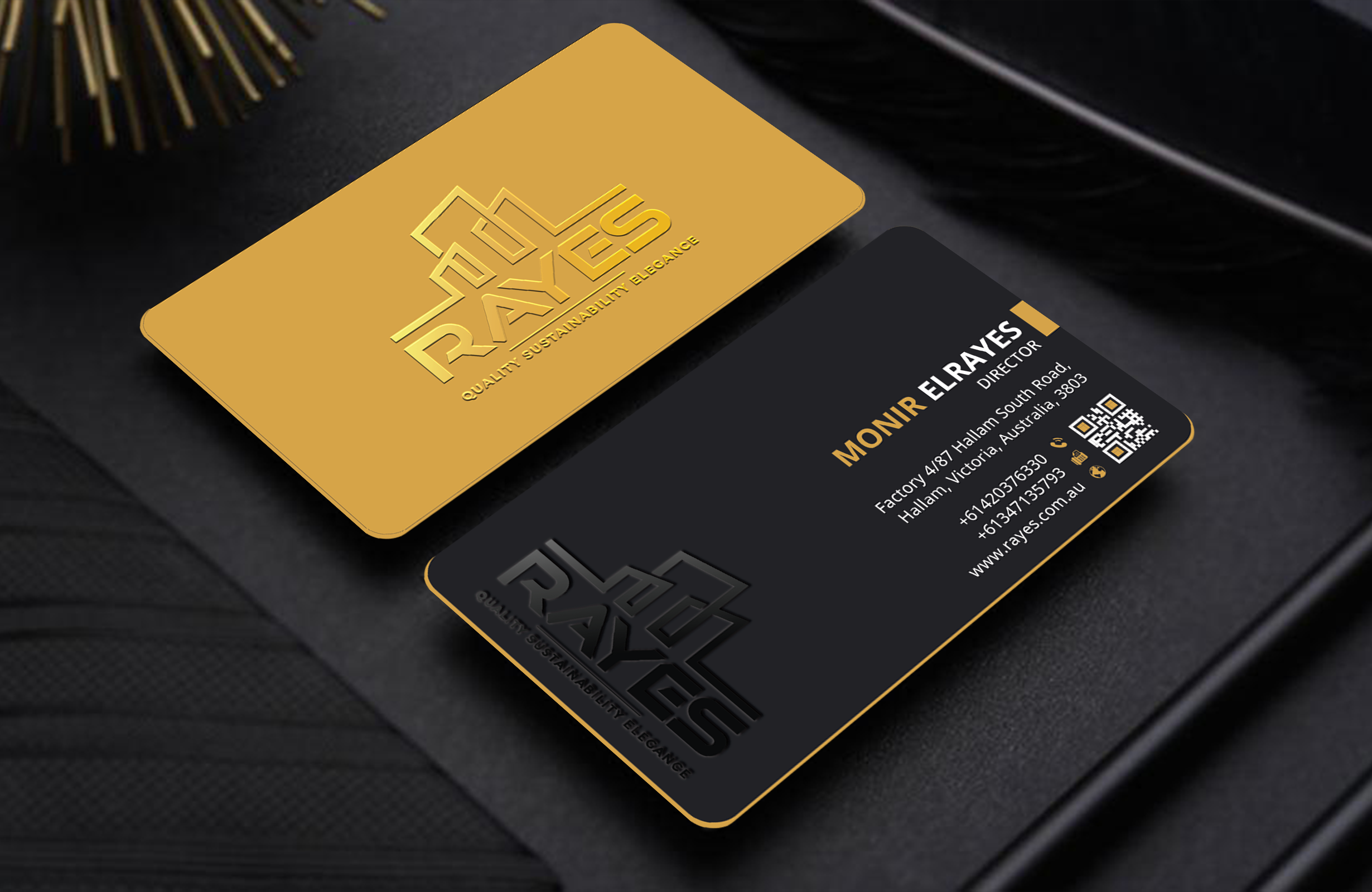 Business Card Design by DesignerShahadat for Rayes Pty Ltd | Design #33045749