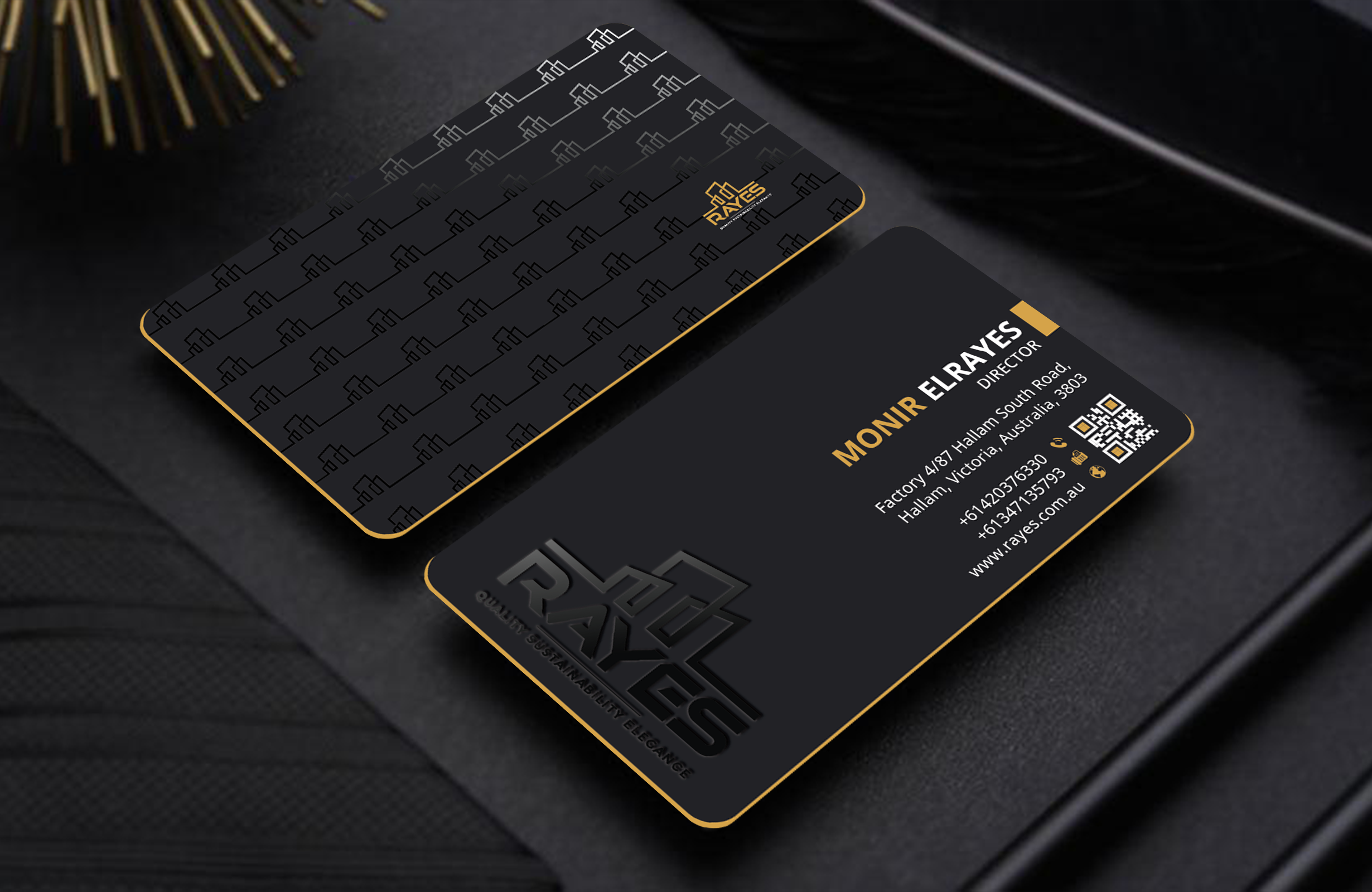 Business Card Design by DesignerShahadat for Rayes Pty Ltd | Design #33045752