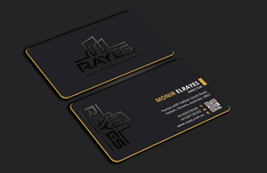 Visitenkarten-Design von DesignerShahadat für Rayes Pty Ltd | Design: #33045757