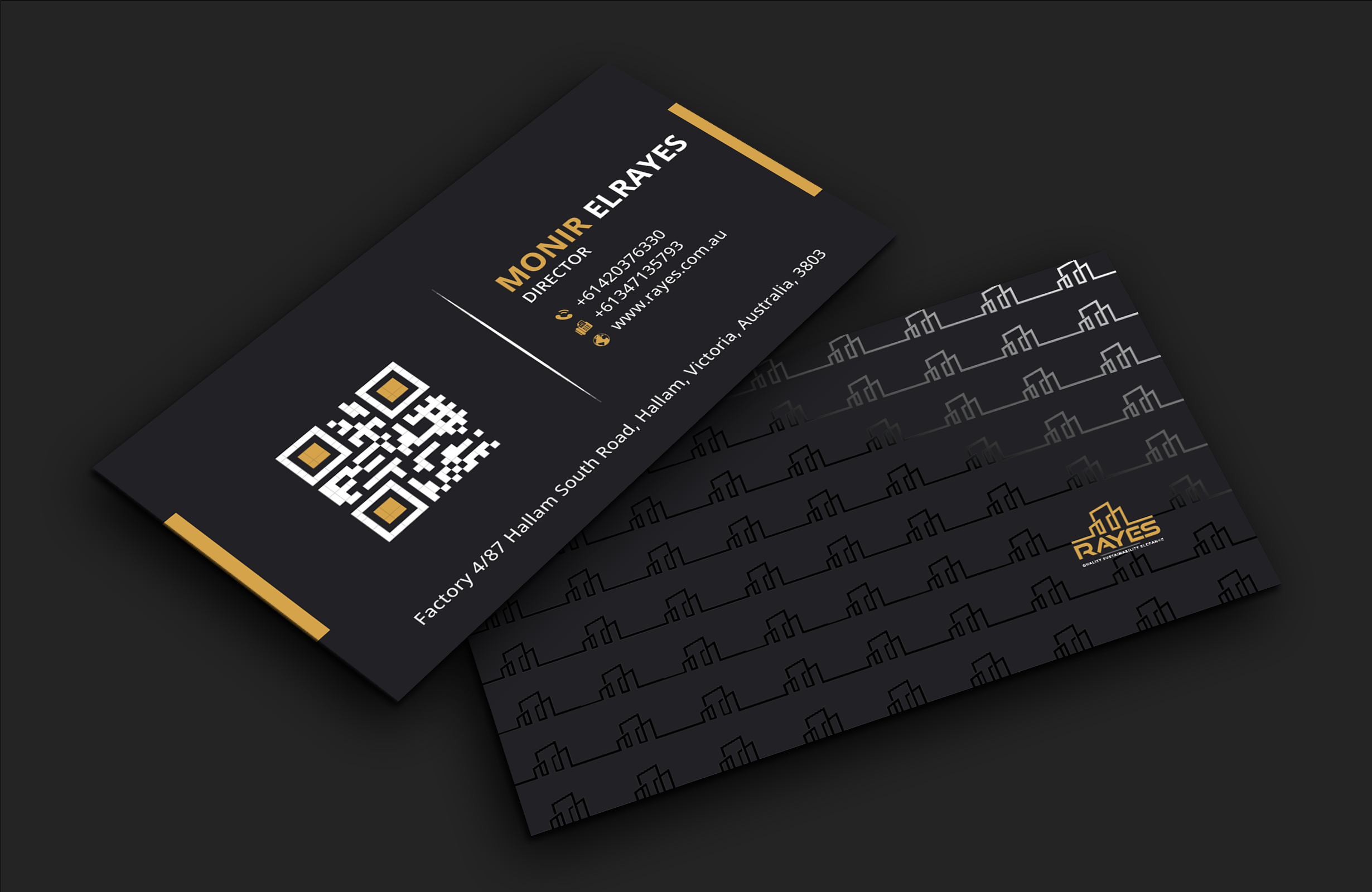 Business Card Design by DesignerShahadat for Rayes Pty Ltd | Design #33045758