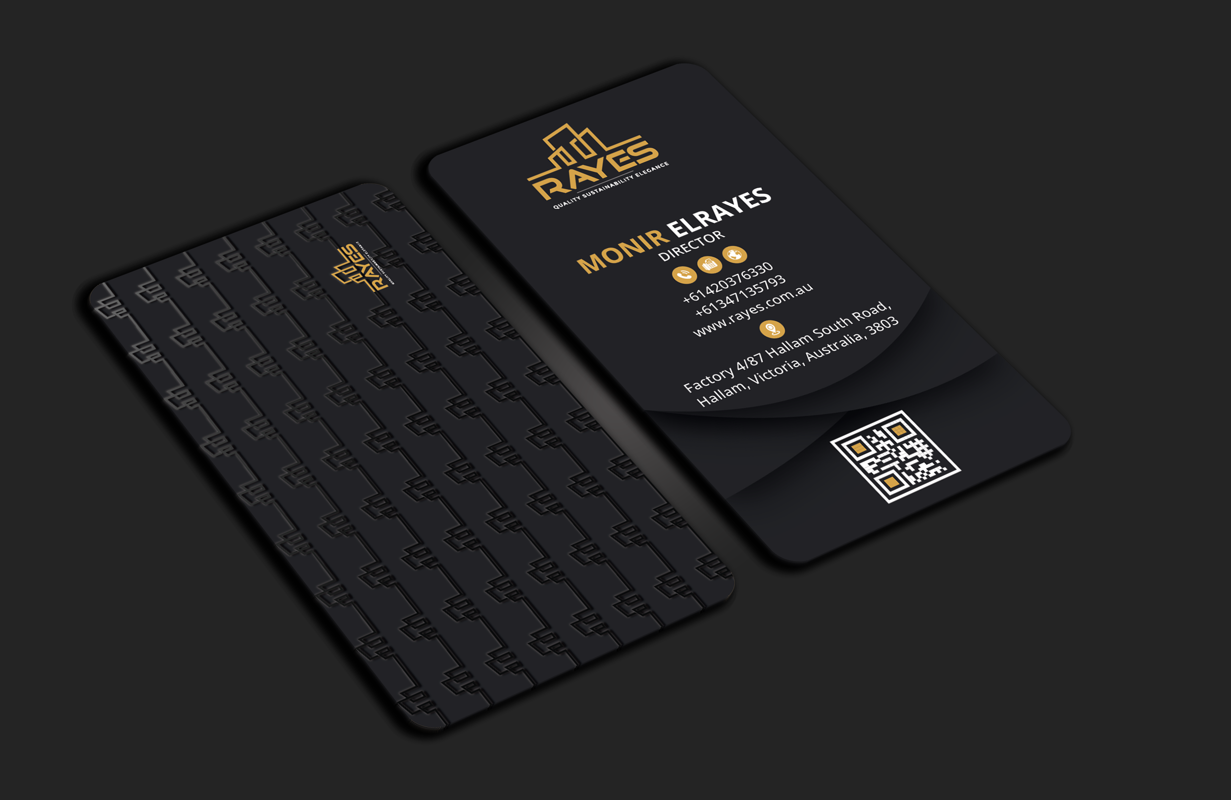 Visitenkarten-Design von DesignerShahadat für Rayes Pty Ltd | Design #33045759