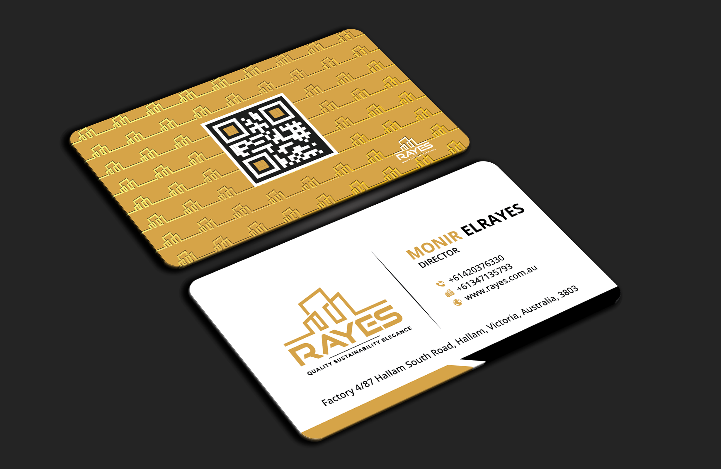 Business Card Design by DesignerShahadat for Rayes Pty Ltd | Design #33046188