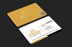 Visitenkarten-Design von DesignerShahadat für Rayes Pty Ltd | Design: #33046202