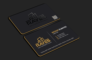 Business Card Design by DesignerShahadat for Rayes Pty Ltd | Design: #33046208