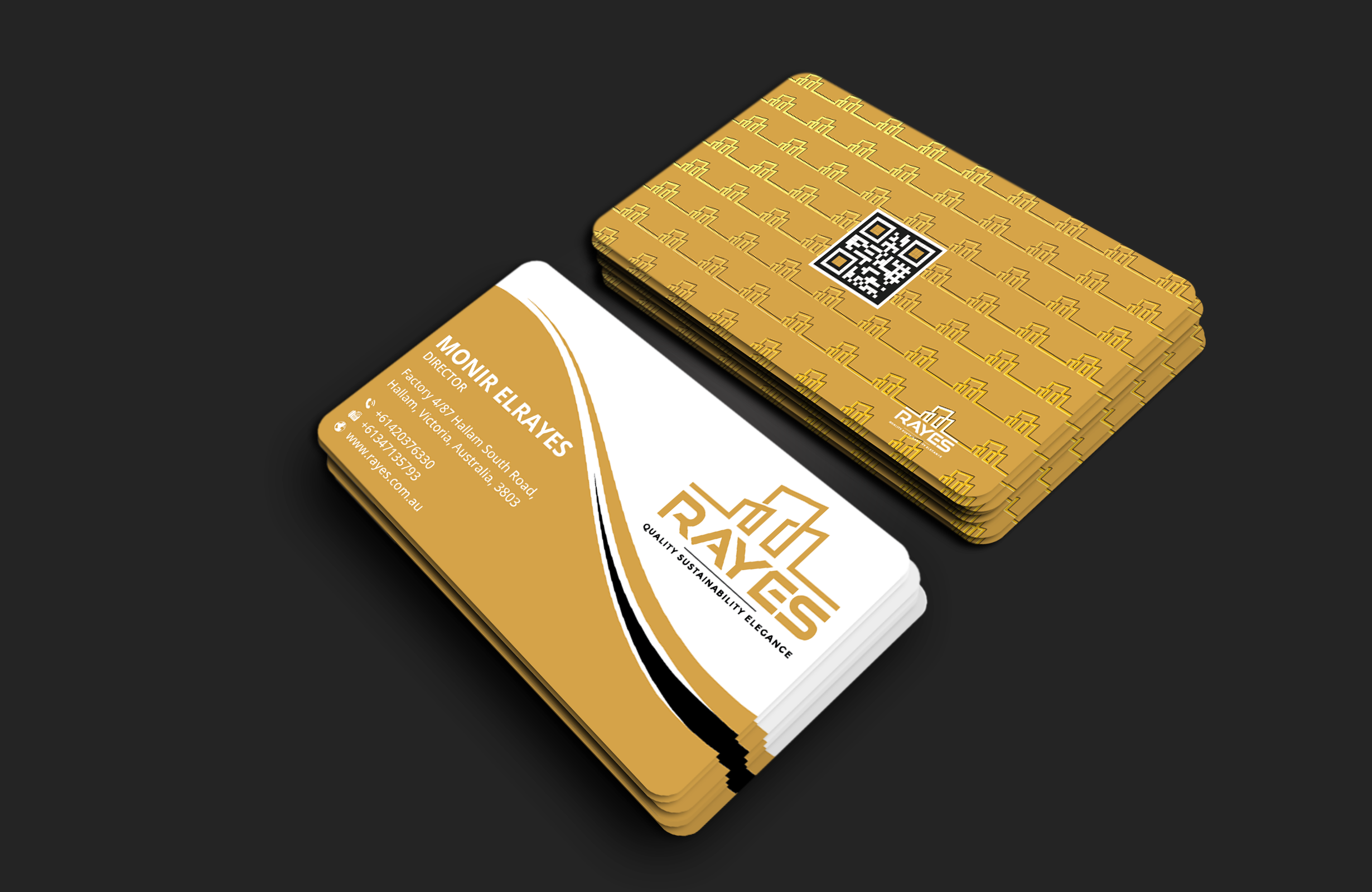 Business Card Design by DesignerShahadat for Rayes Pty Ltd | Design #33047639