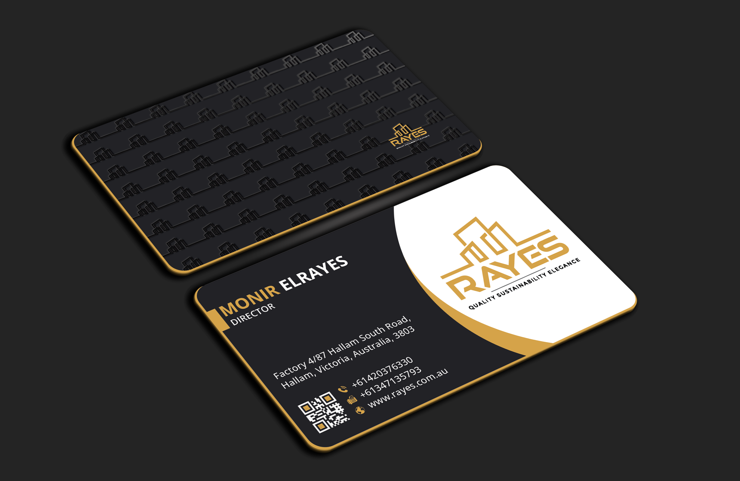 Business Card Design by DesignerShahadat for Rayes Pty Ltd | Design #33047658