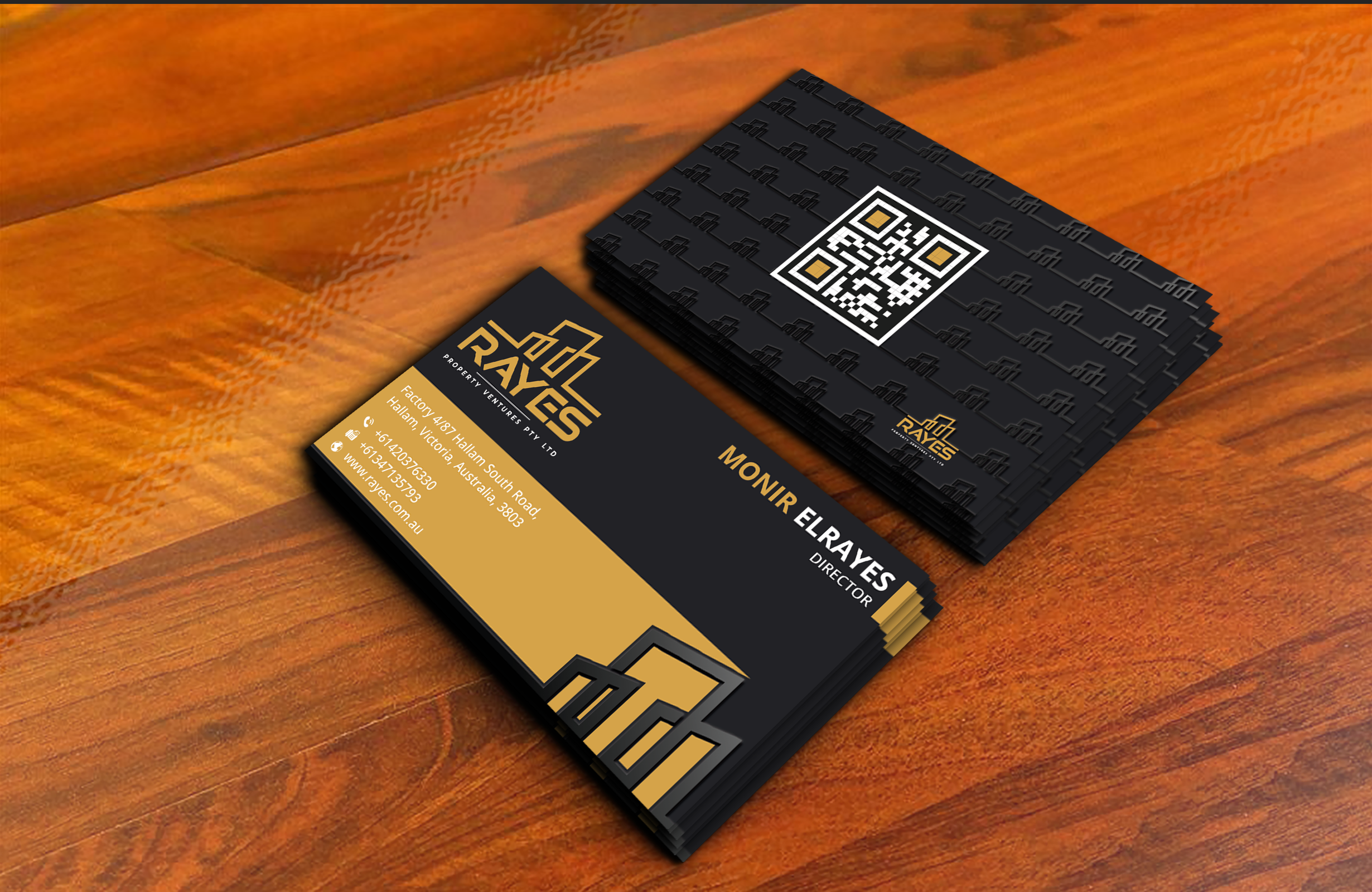Design de Carte de Visite par DesignerShahadat pour Rayes Pty Ltd | Design #33051083