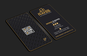 Design de Carte de Visite par DesignerShahadat pour Rayes Pty Ltd | Design : #33066192
