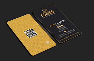 Design de Carte de Visite par DesignerShahadat pour Rayes Pty Ltd | Design : #33066204