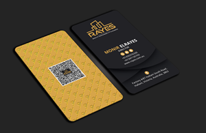 Design de Carte de Visite par DesignerShahadat pour Rayes Pty Ltd | Design : #33103508