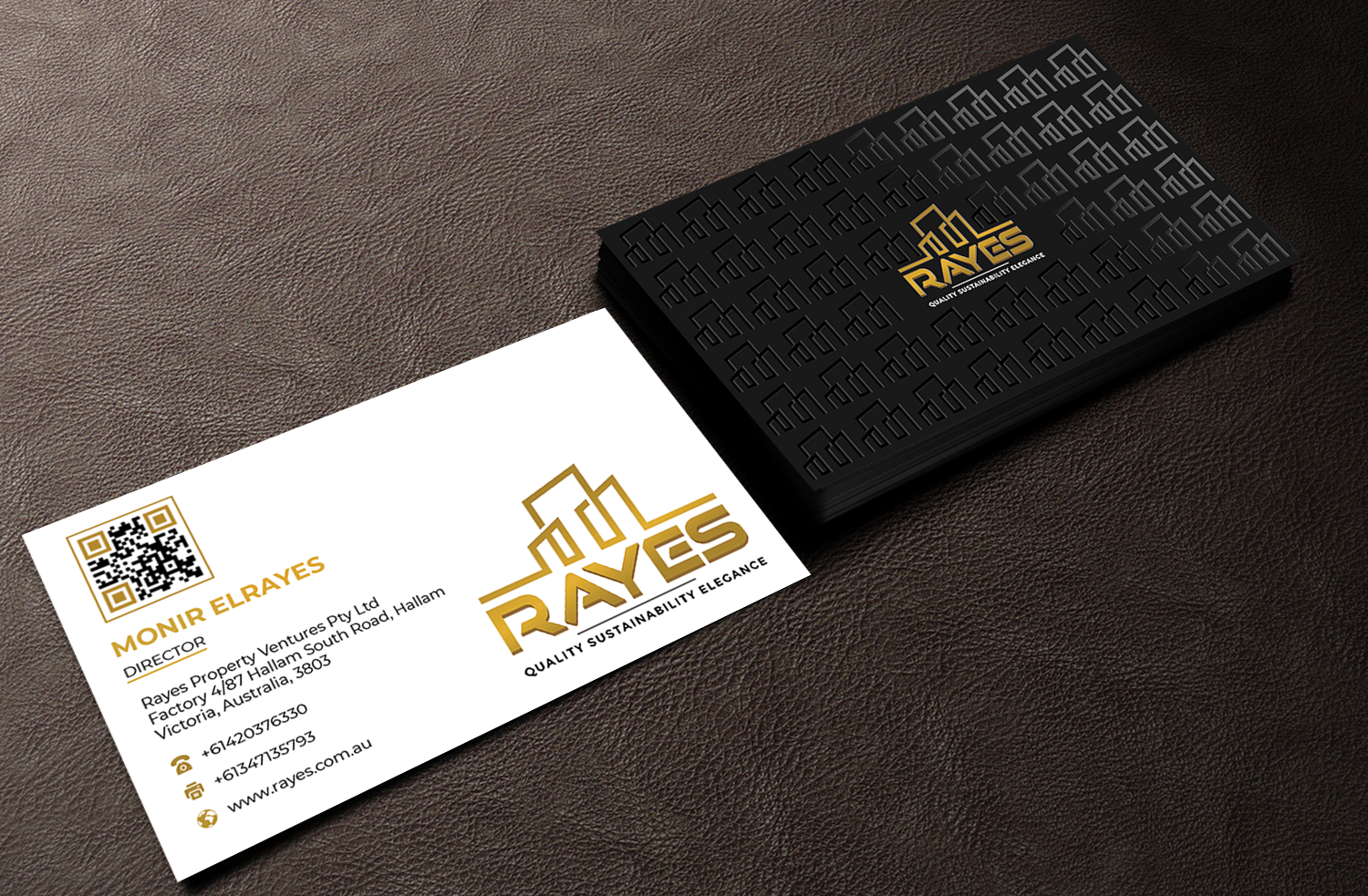 Diseño de Tarjeta de Presentación por Innovative Graphix para Rayes Pty Ltd | Diseño #33061561