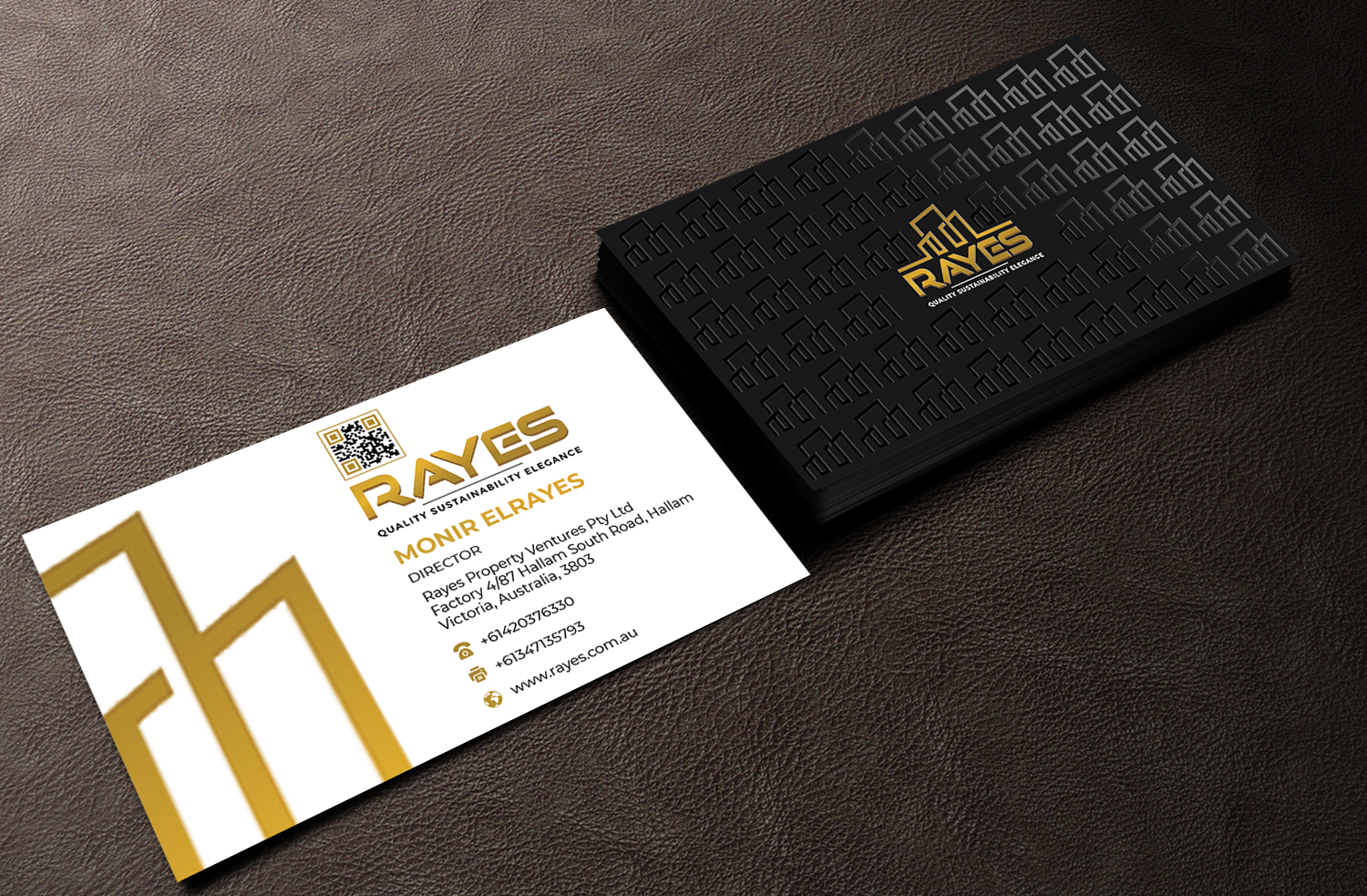 Diseño de Tarjeta de Presentación por Innovative Graphix para Rayes Pty Ltd | Diseño #33061568