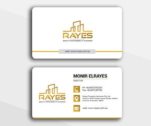 Business Card Design by Nurjahan