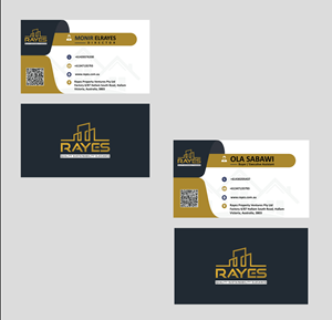 Business Card Design by RG Graphix 360 for Rayes Pty Ltd | Design: #33086457
