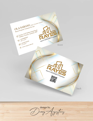 Business Card Design by Danny Augustinus, S.Des for Rayes Pty Ltd | Design: #33045433