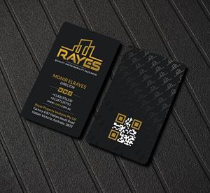Business Card Design by Creations Box 2015 for Rayes Pty Ltd | Design: #33044657