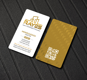 Business Card Design by Creations Box 2015 for Rayes Pty Ltd | Design: #33044658