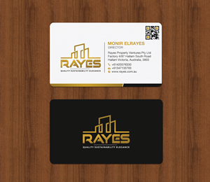 Design de Carte de Visite par Brand aid pour Rayes Pty Ltd | Design : #33066038