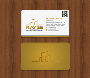 Design de Carte de Visite par Brand aid pour Rayes Pty Ltd | Design : #33066041
