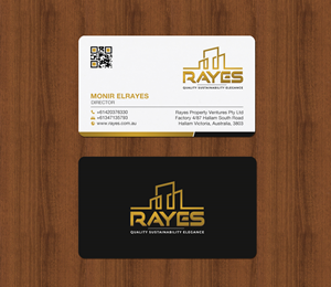 Design de Carte de Visite par Brand aid pour Rayes Pty Ltd | Design : #33066043