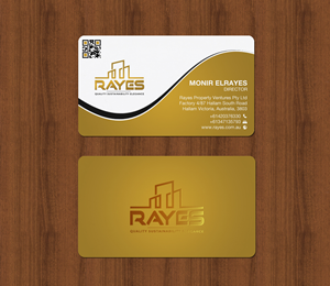 Design de Carte de Visite par Brand aid pour Rayes Pty Ltd | Design : #33066044