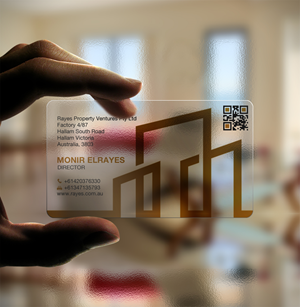 Design de Carte de Visite par Brand aid pour Rayes Pty Ltd | Design : #33066061