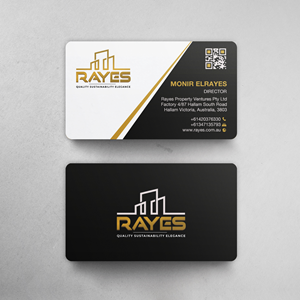 Design de Carte de Visite par Brand aid pour Rayes Pty Ltd | Design : #33066237