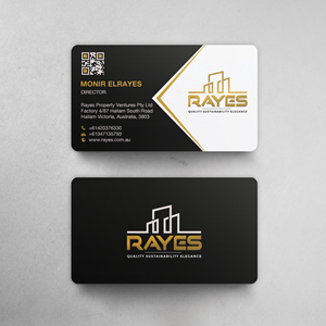 Design de Carte de Visite par Brand aid pour Rayes Pty Ltd | Design : #33066239