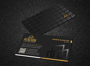 Design de Carte de Visite par Uttom 2 pour Rayes Pty Ltd | Design : #33050727
