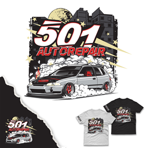 T-shirt Design by Desiok