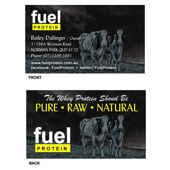 Business Card Design by jmsgraphicdesign for Fuel Protein | Design #3144285
