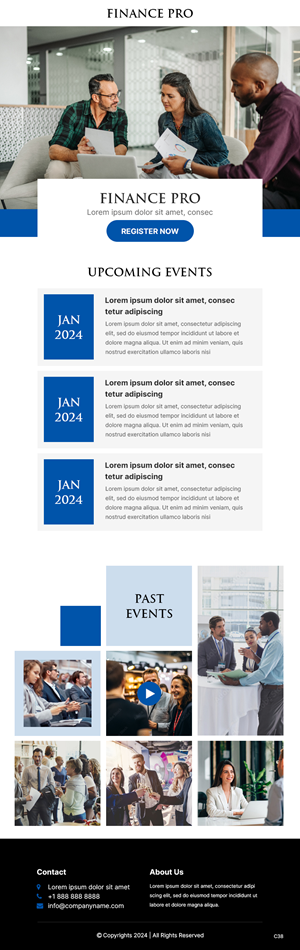 Newsletter Design by pb for Thrivent | Design: #33053491